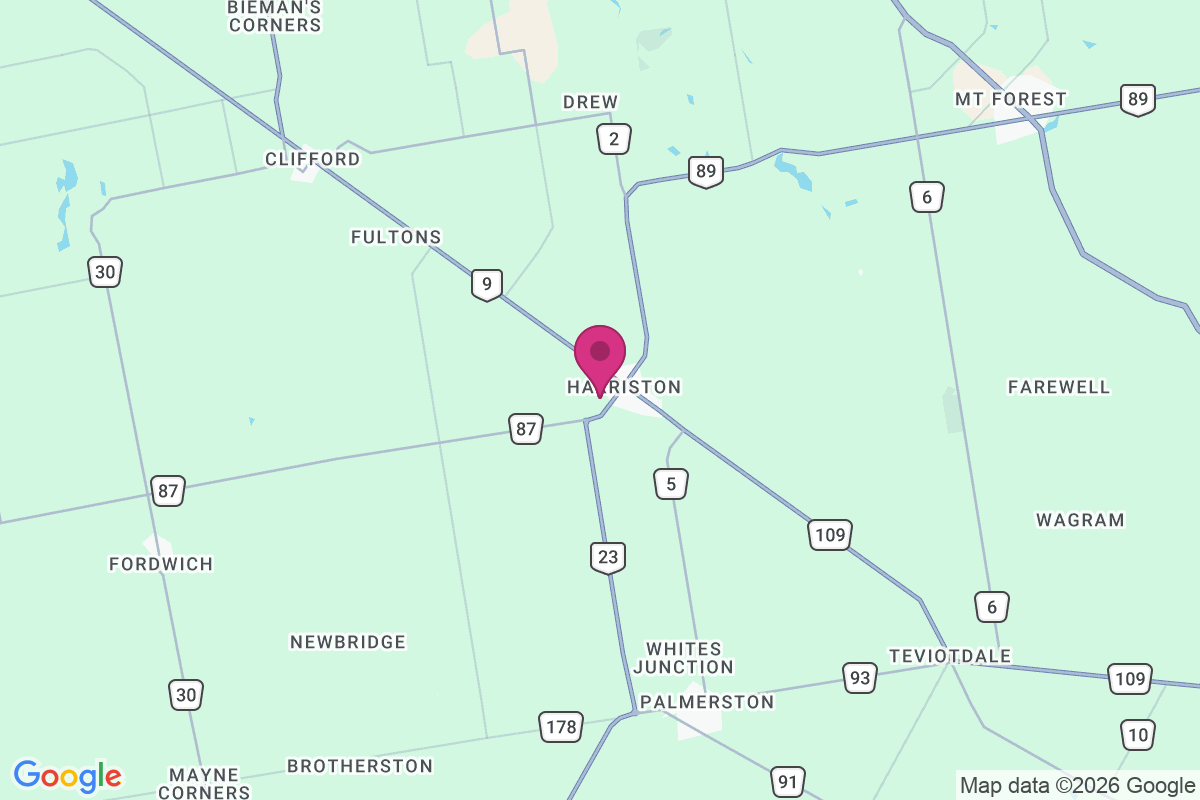 Carte de Harriston