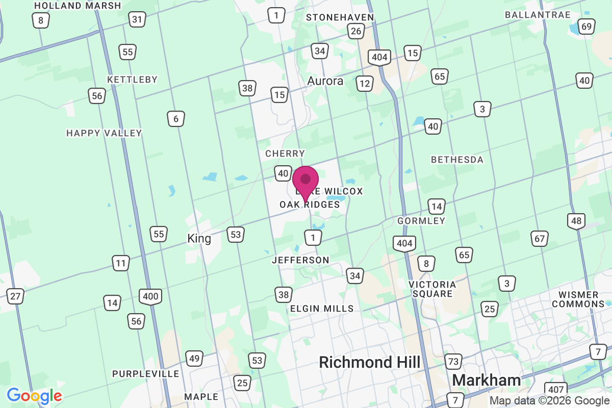 Carte de Oak Ridges