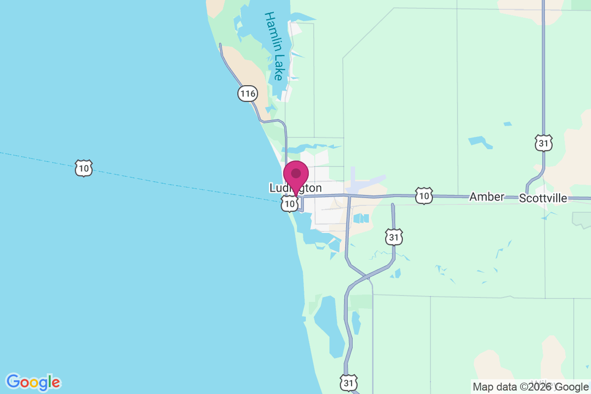 Carte de Ludington