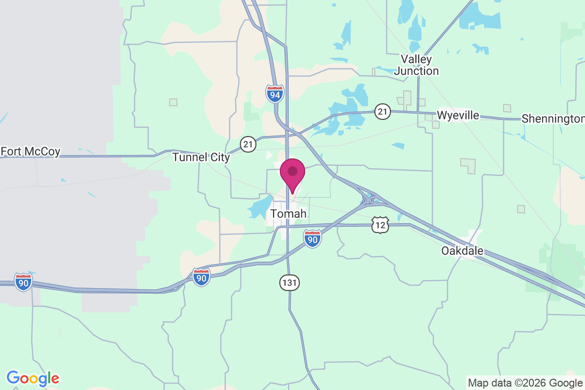 Carte de Tomah