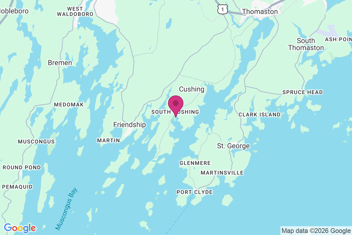 Carte de South Cushing
