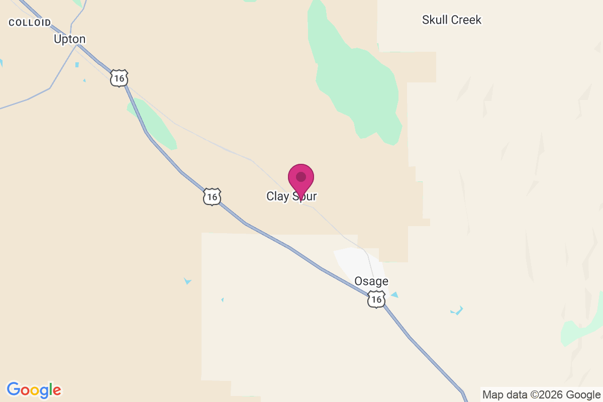 Carte de Clay Spur