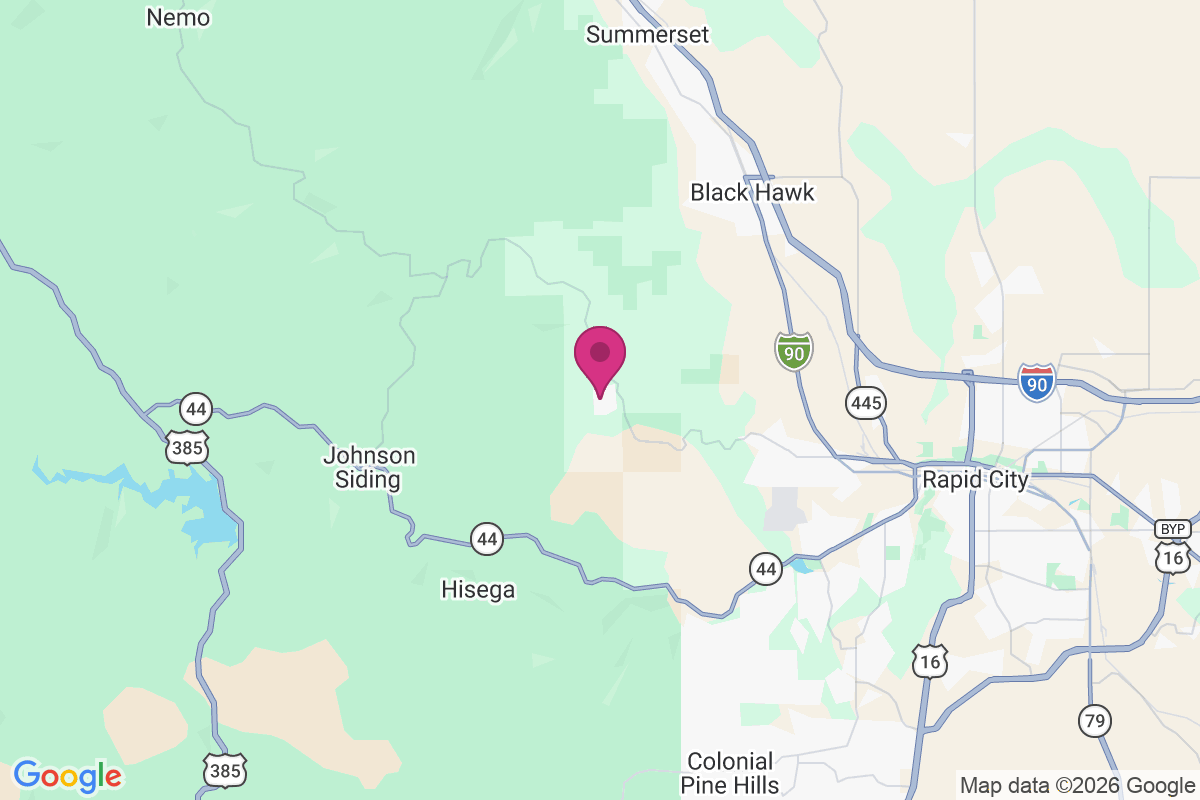 Carte de South Canyon Country Estates
