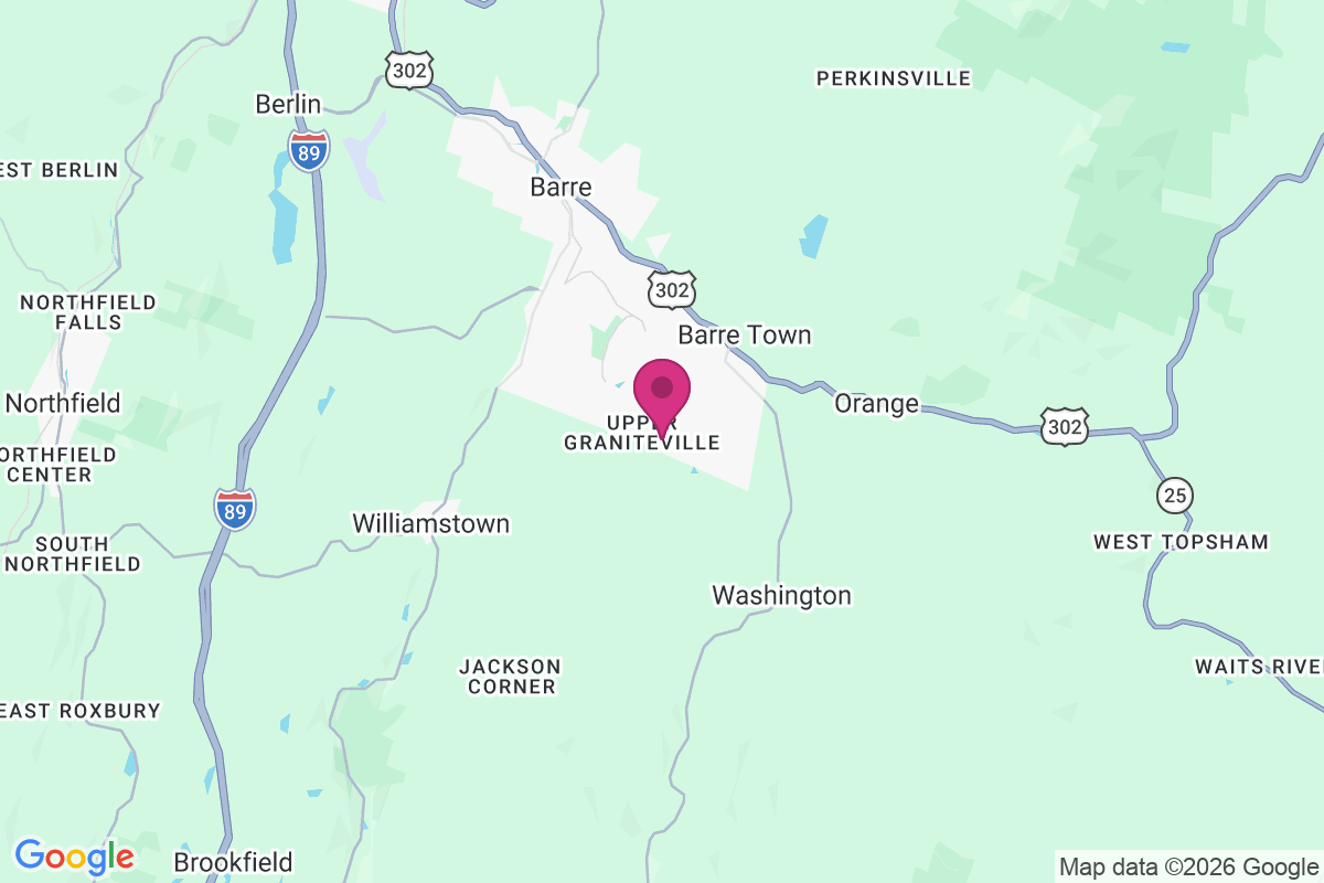 Carte de Upper Graniteville