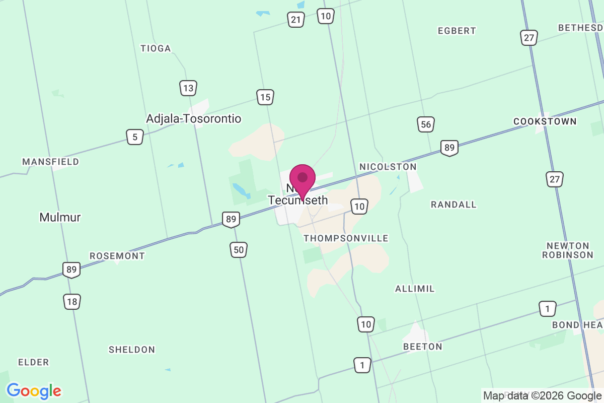 Carte de Alliston
