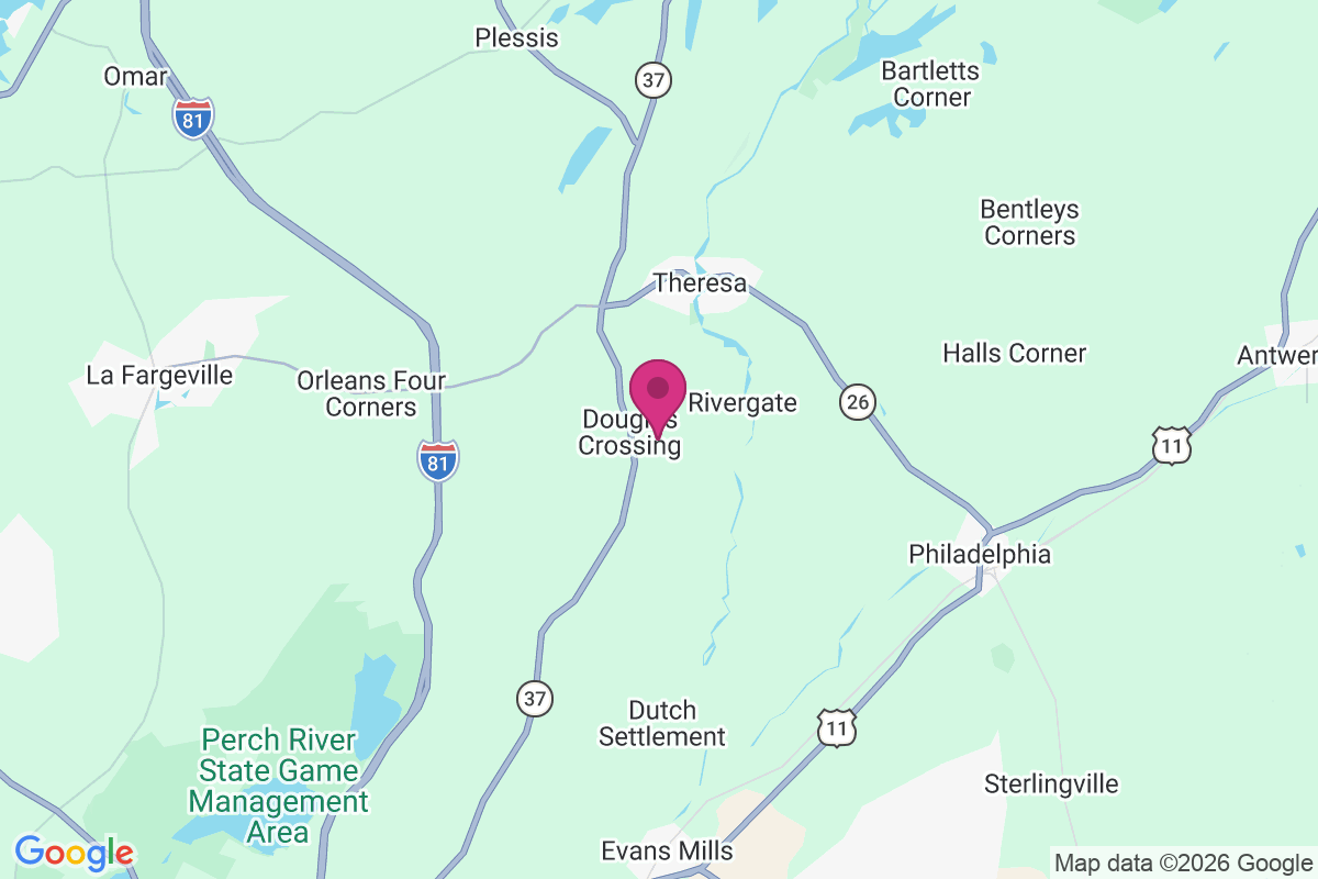 Carte de Douglas Crossing