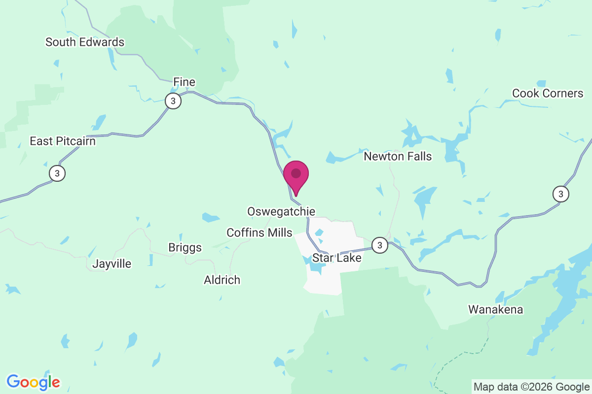 Carte de Lower Oswegatchie