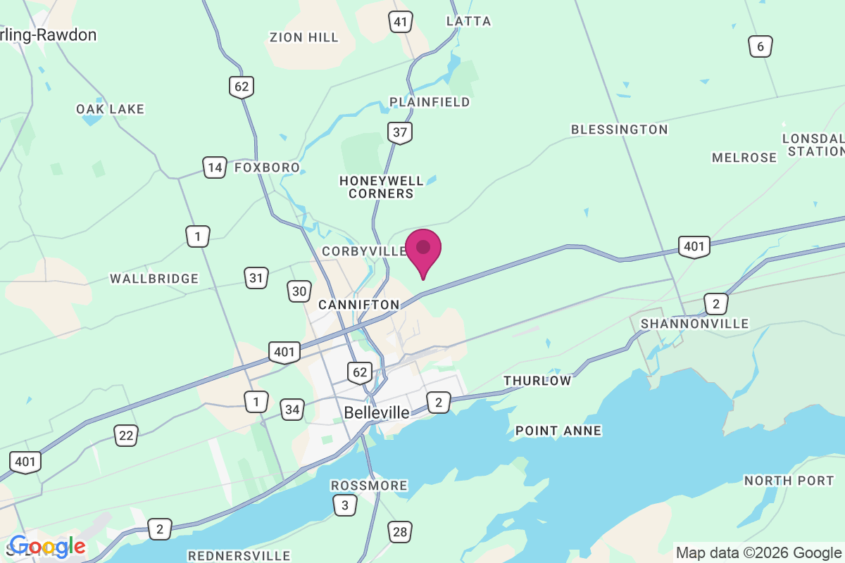 Carte de Corbyville