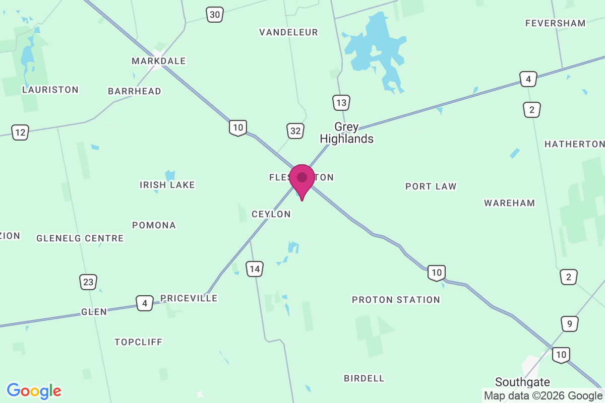 Carte de Flesherton