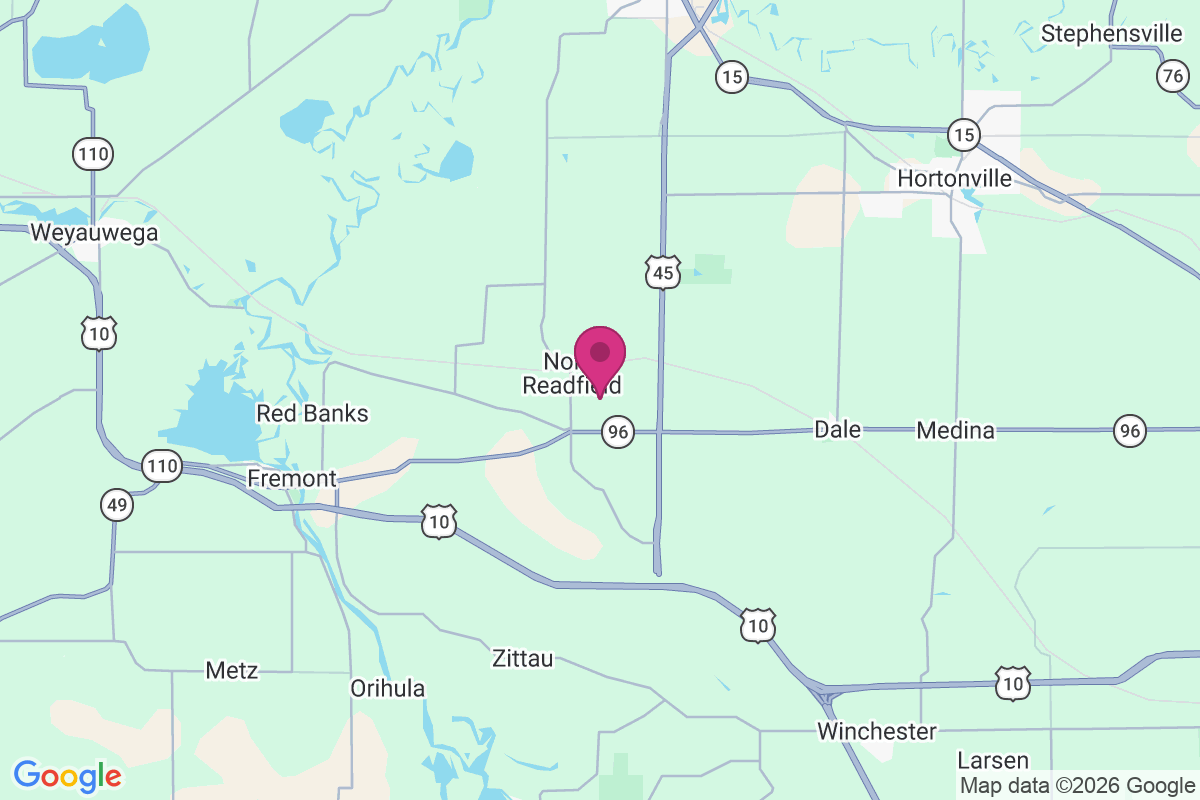Carte de North Readfield