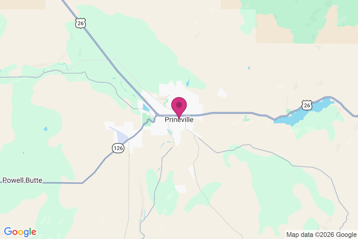 Carte de Prineville