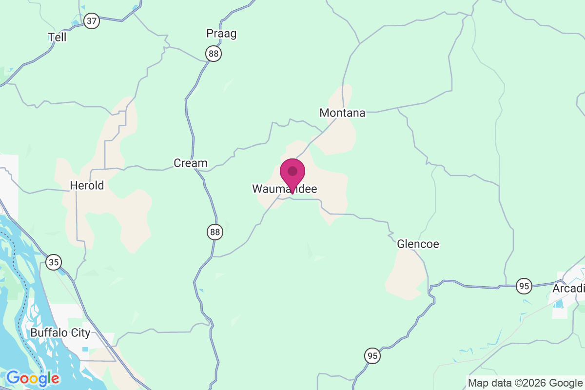 Carte de Waumandee