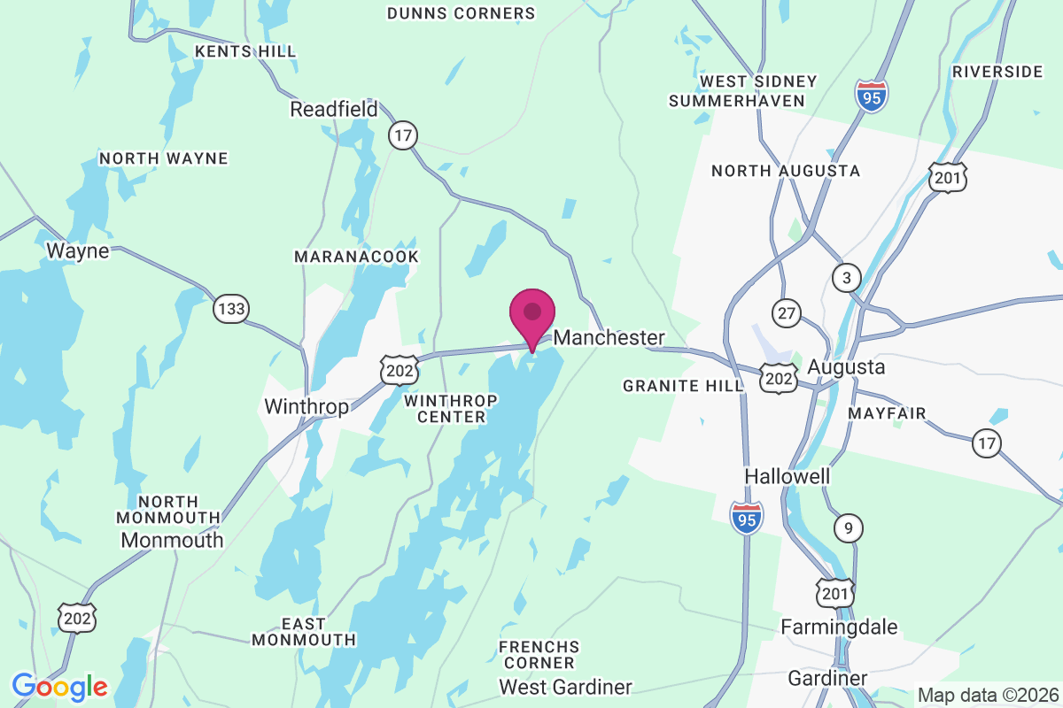 Carte de East Winthrop