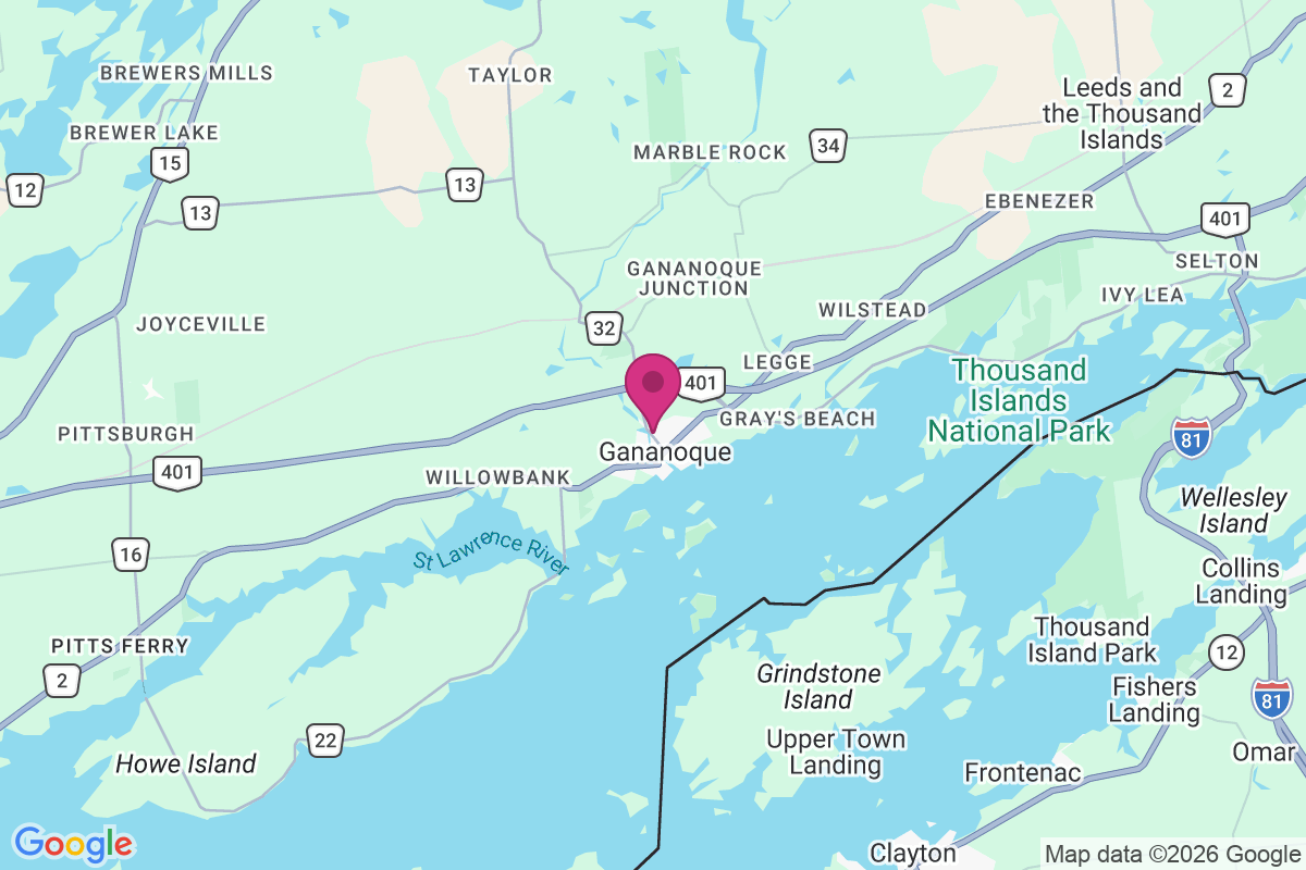 Carte de Gananoque