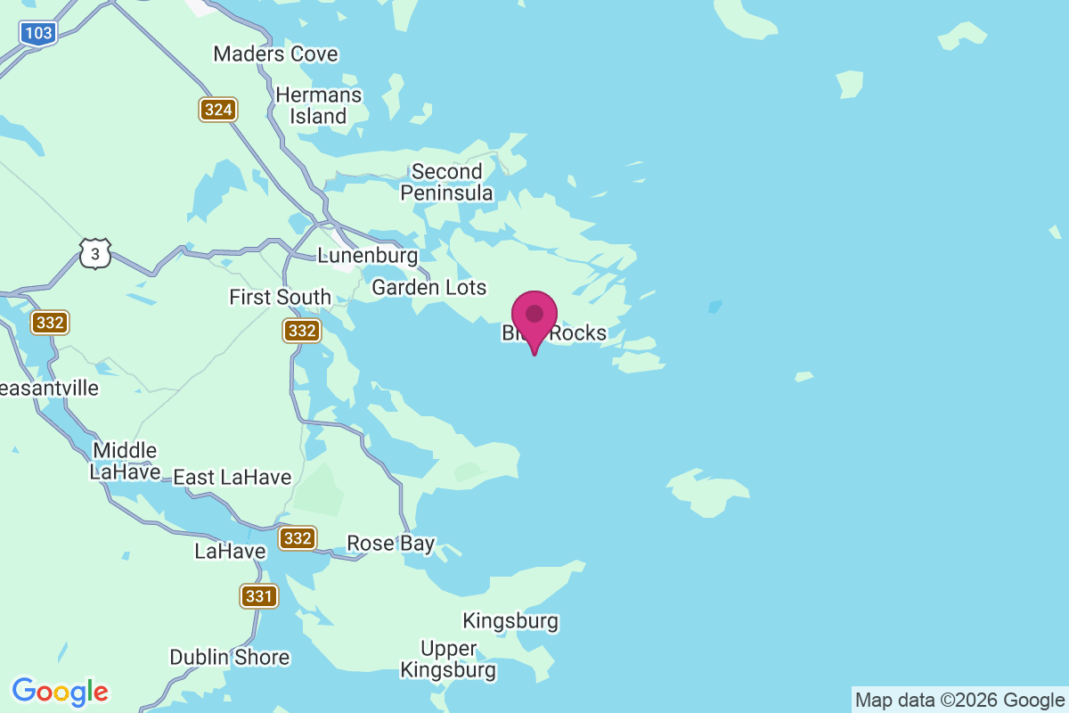 Carte de Blue Rocks