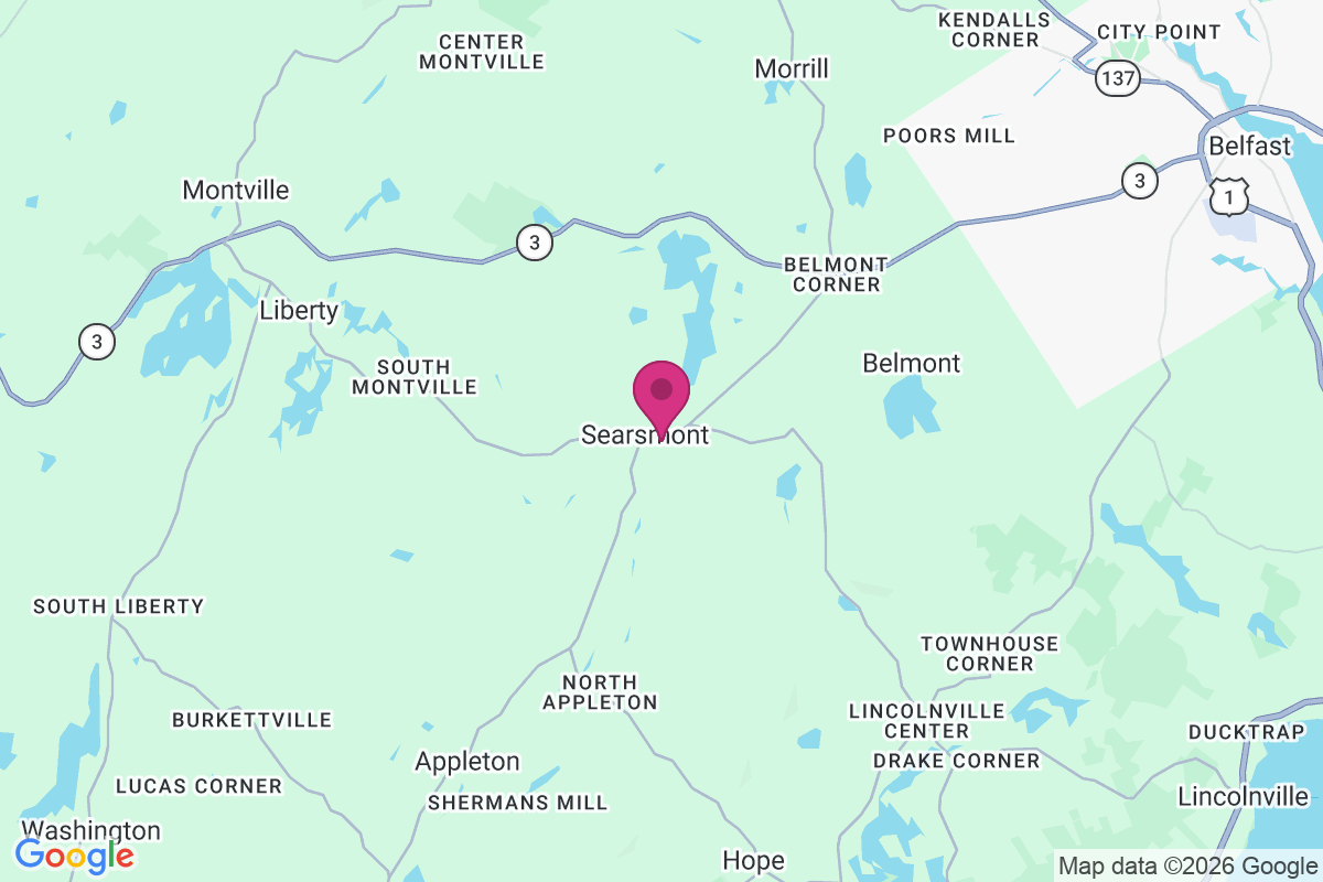 Carte de Searsmont