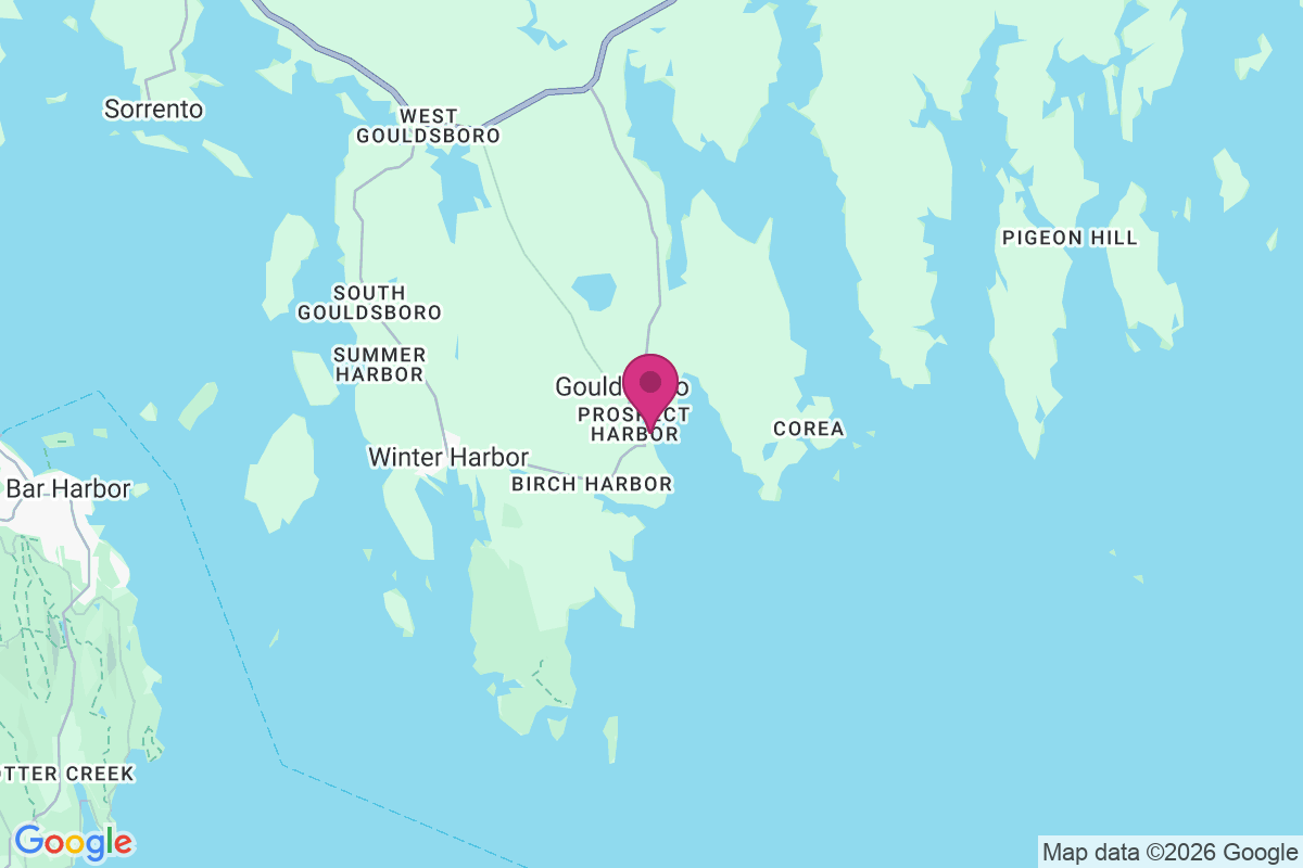 Carte de Prospect Harbor