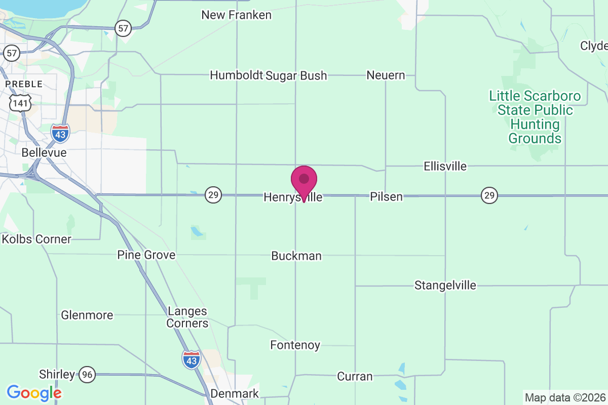 Carte de Henrysville