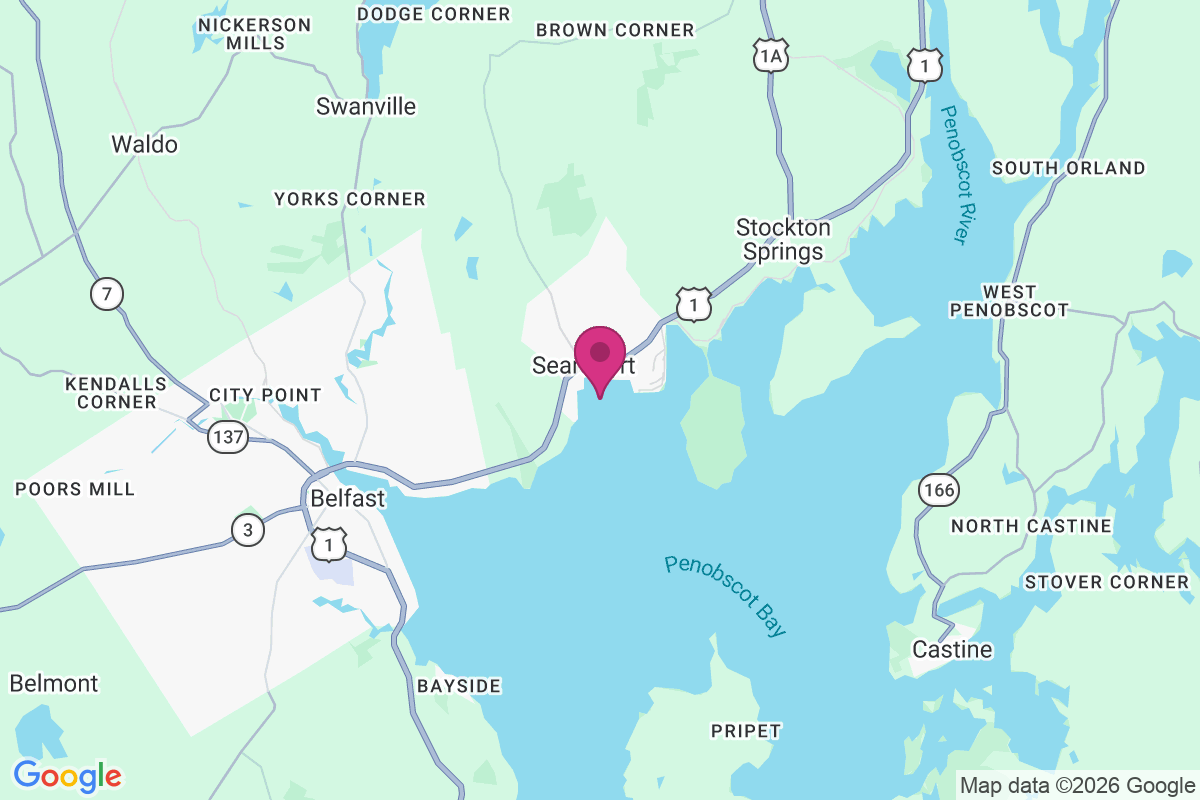 Carte de Searsport