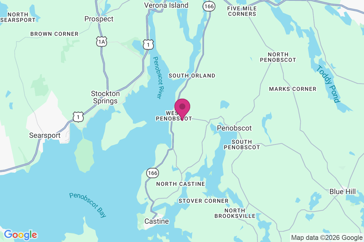 Carte de West Penobscot