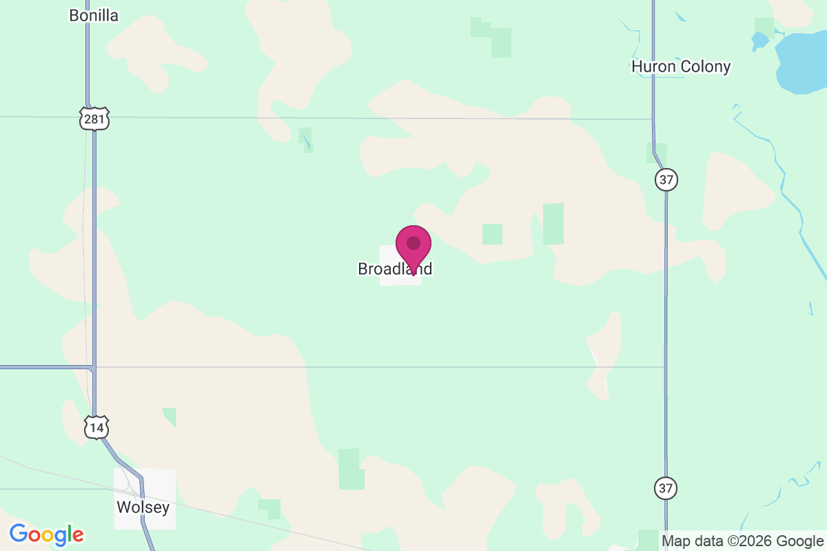 Carte de Broadland