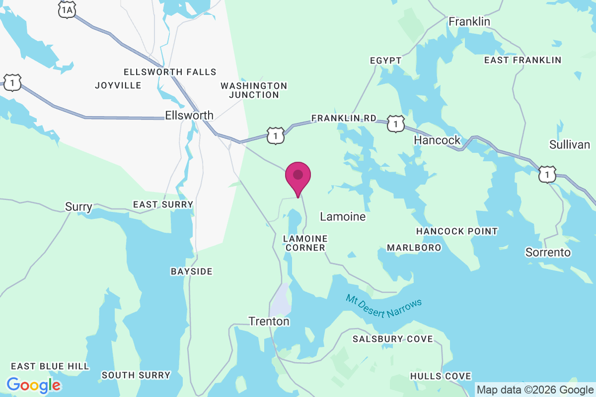 Carte de North Lamoine