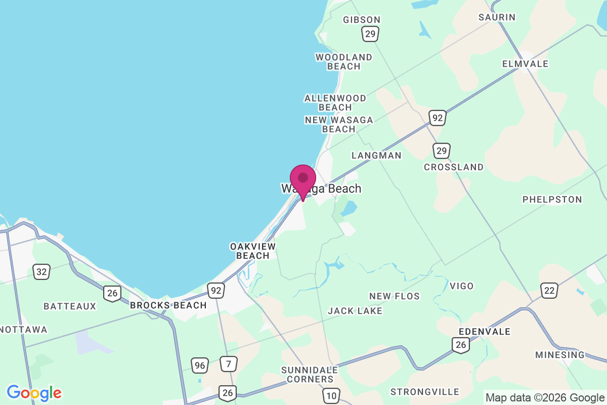 Carte de Wasaga Beach