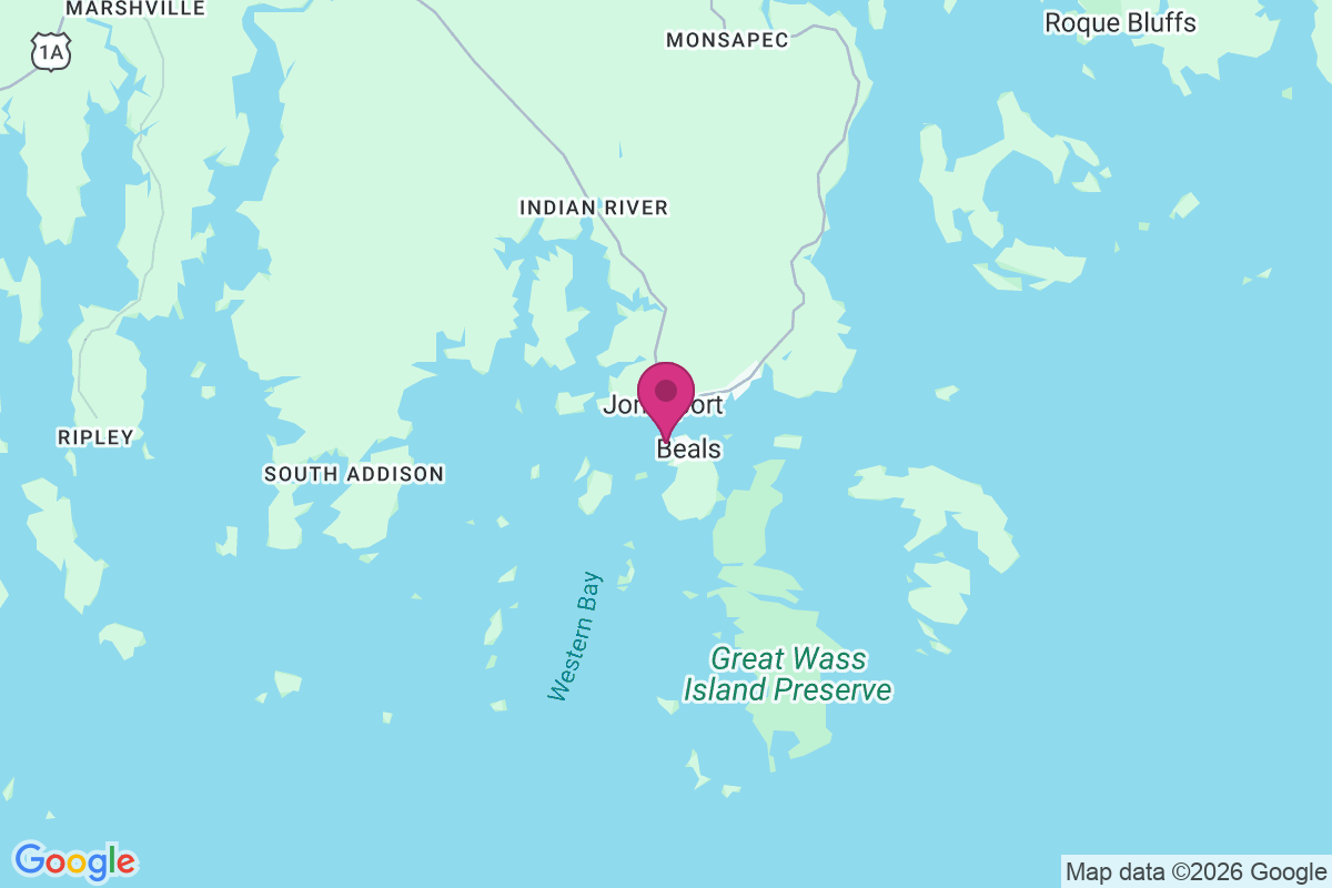 Carte de West Jonesport