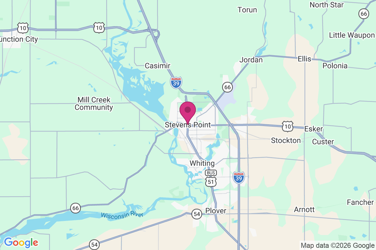 Carte de Stevens Point