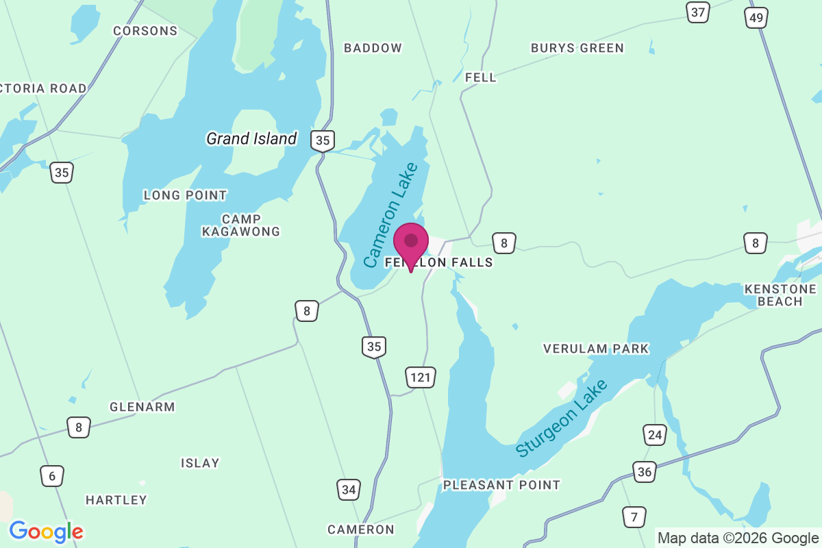 Carte de Fenelon Falls