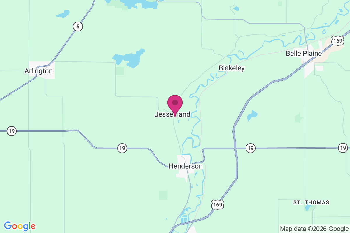 Carte de Jessenland