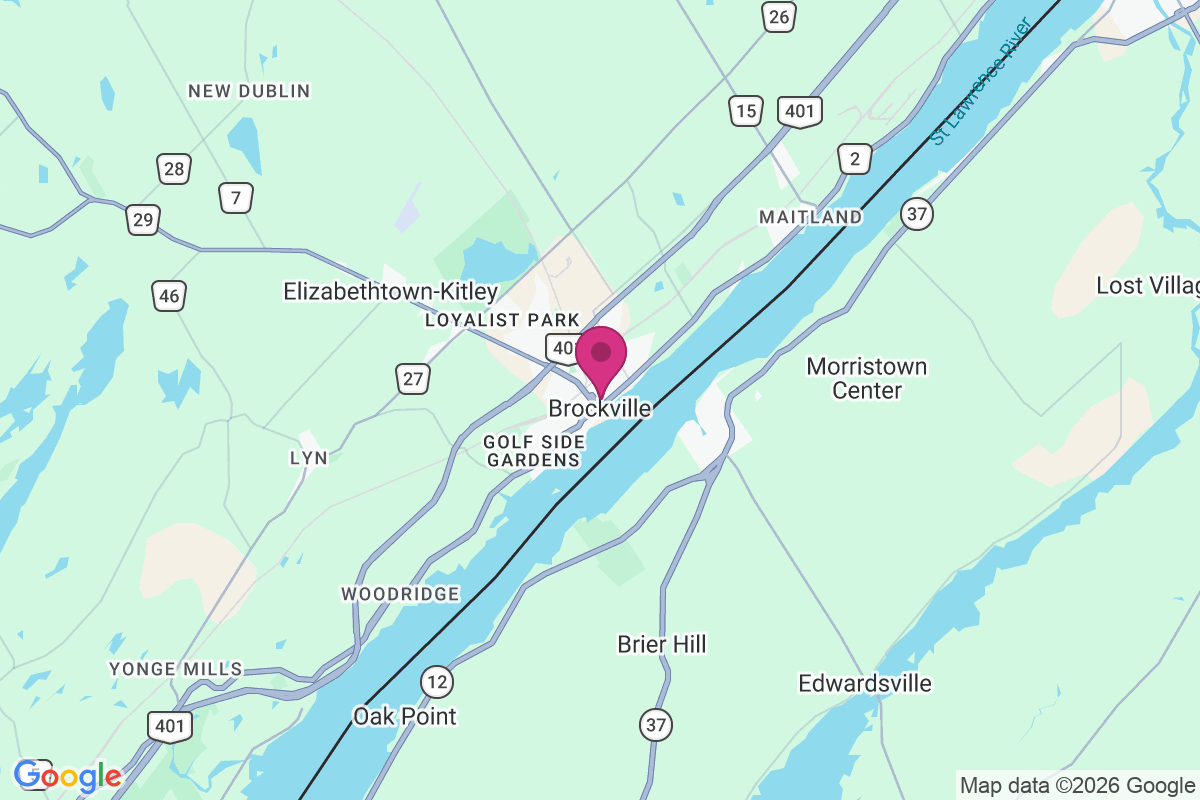 Carte de Mallorytown
