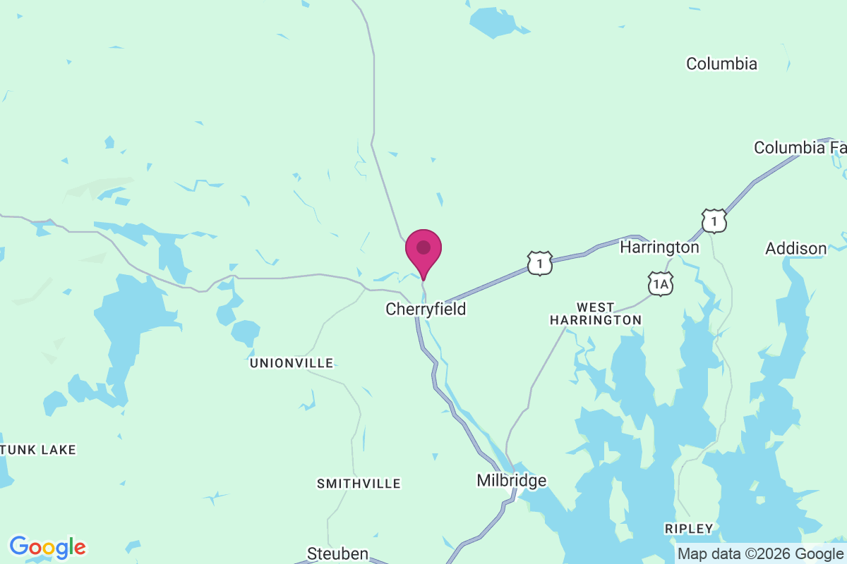 Carte de Cherryfield