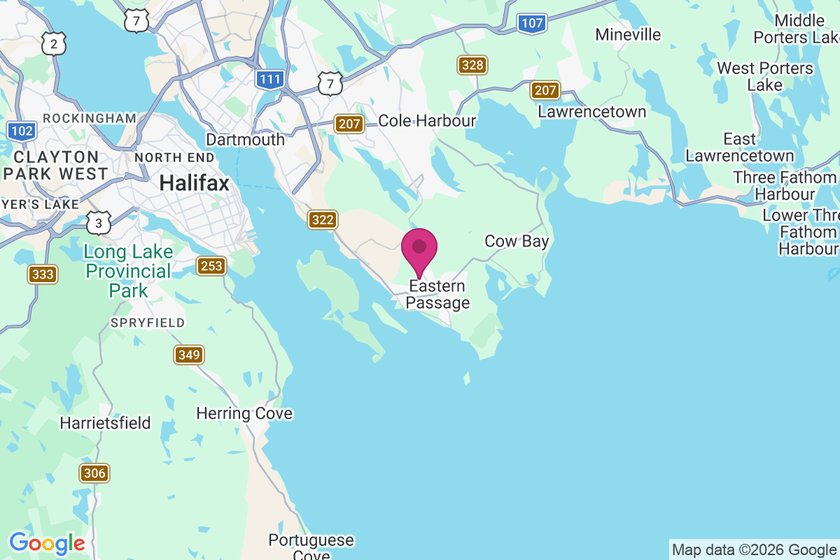 Carte de Eastern Passage
