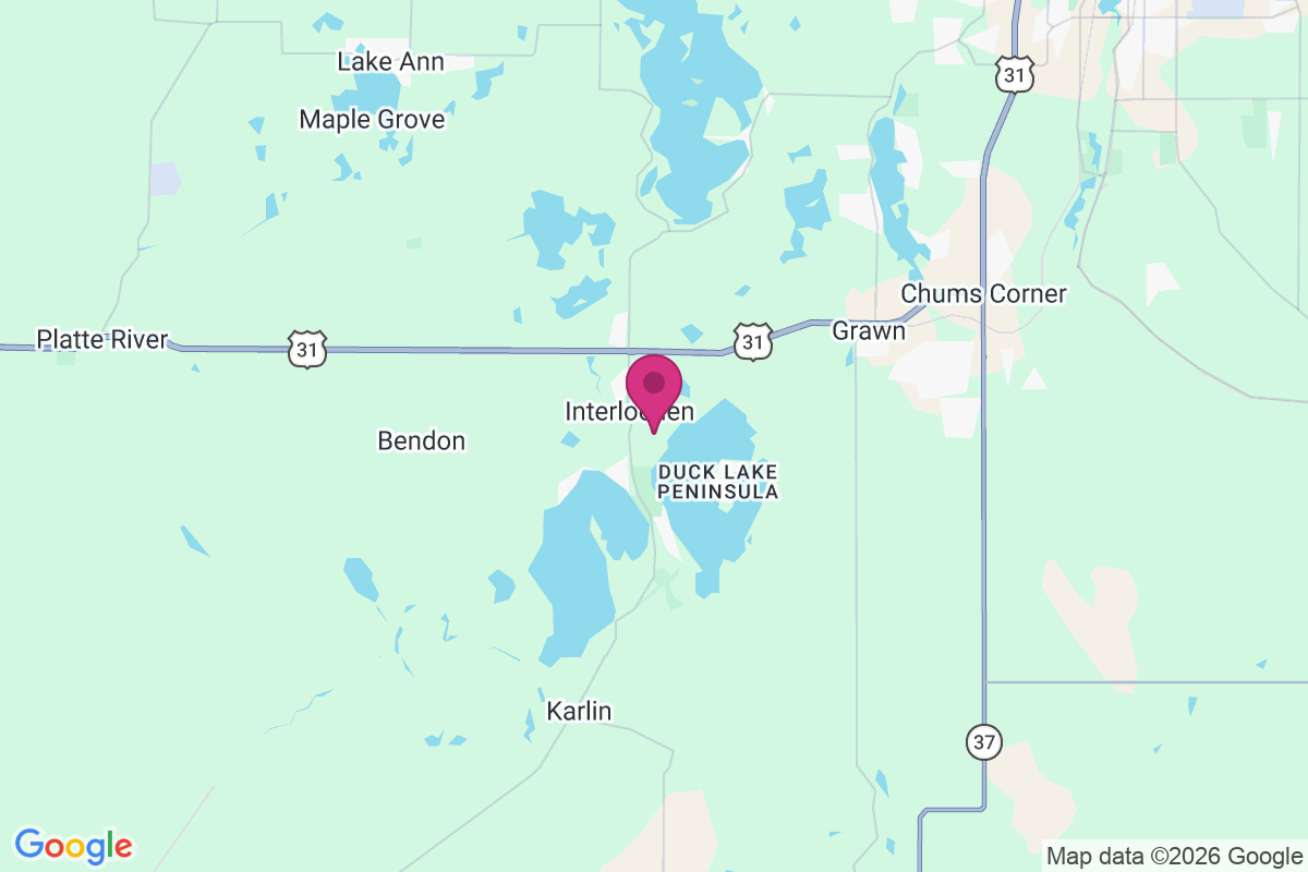 Carte de Interlochen