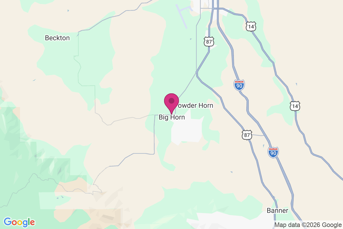 Carte de Big Horn