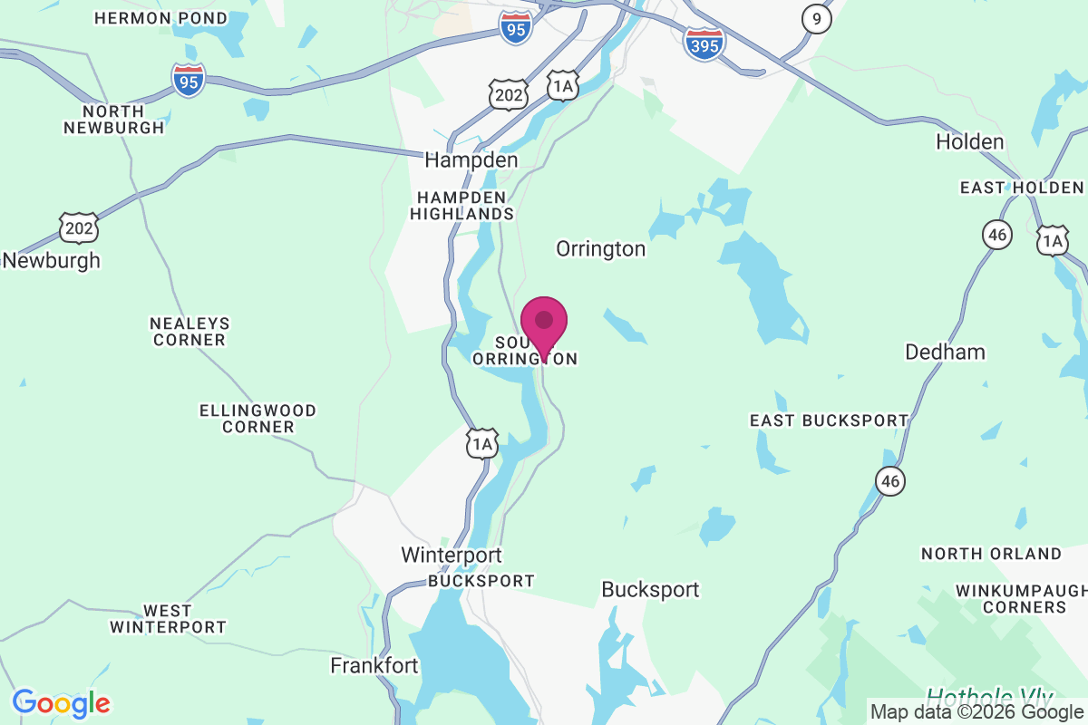 Carte de South Orrington
