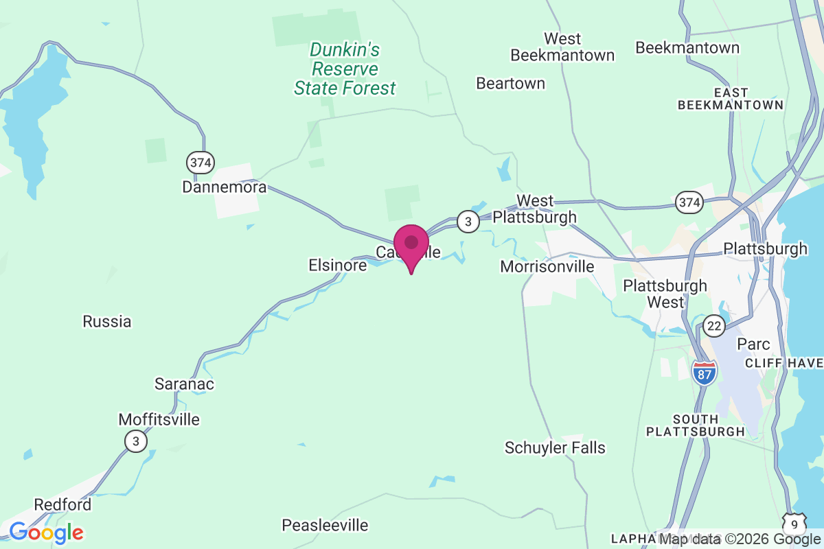 Carte de Cadyville