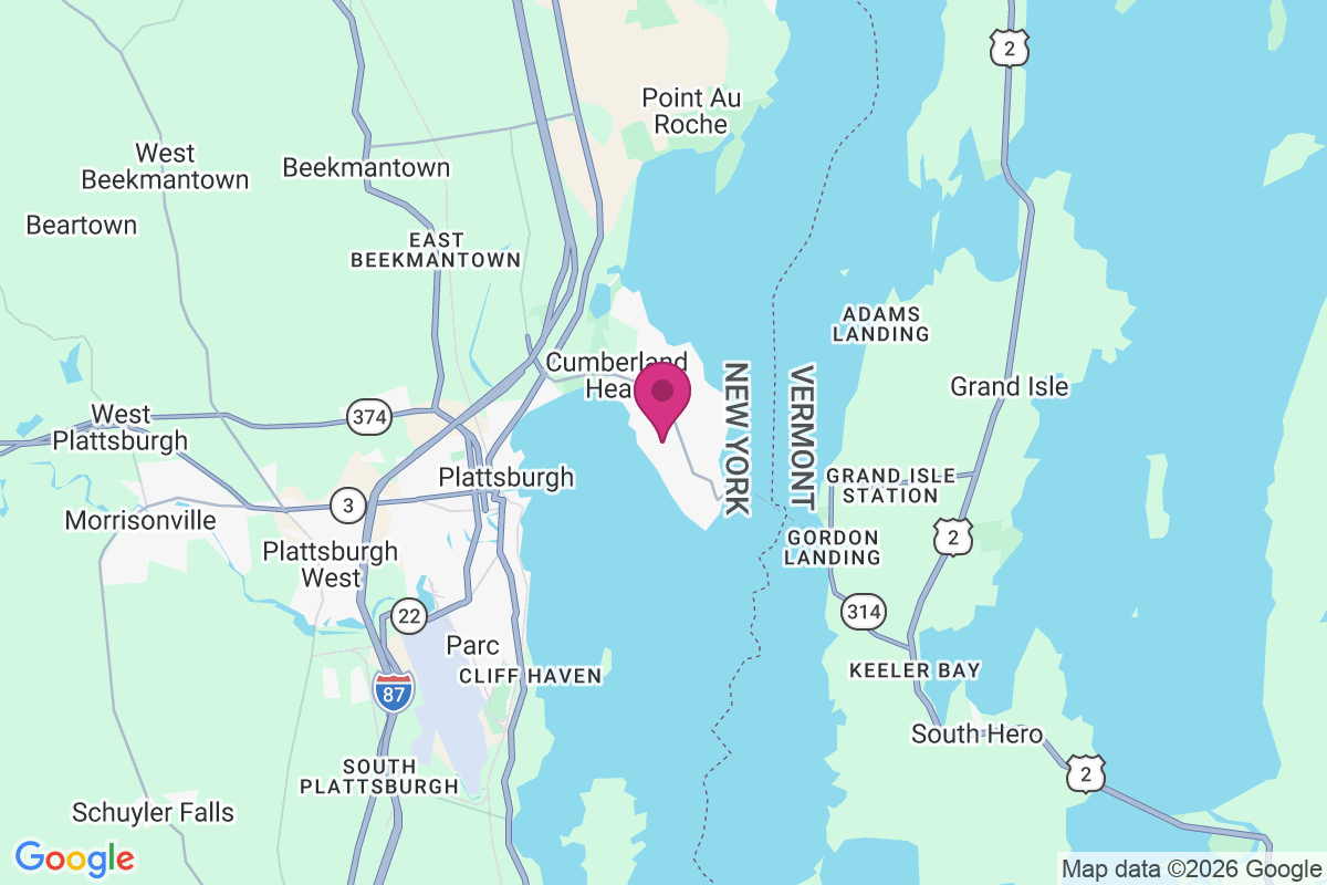 Carte de Cumberland Head