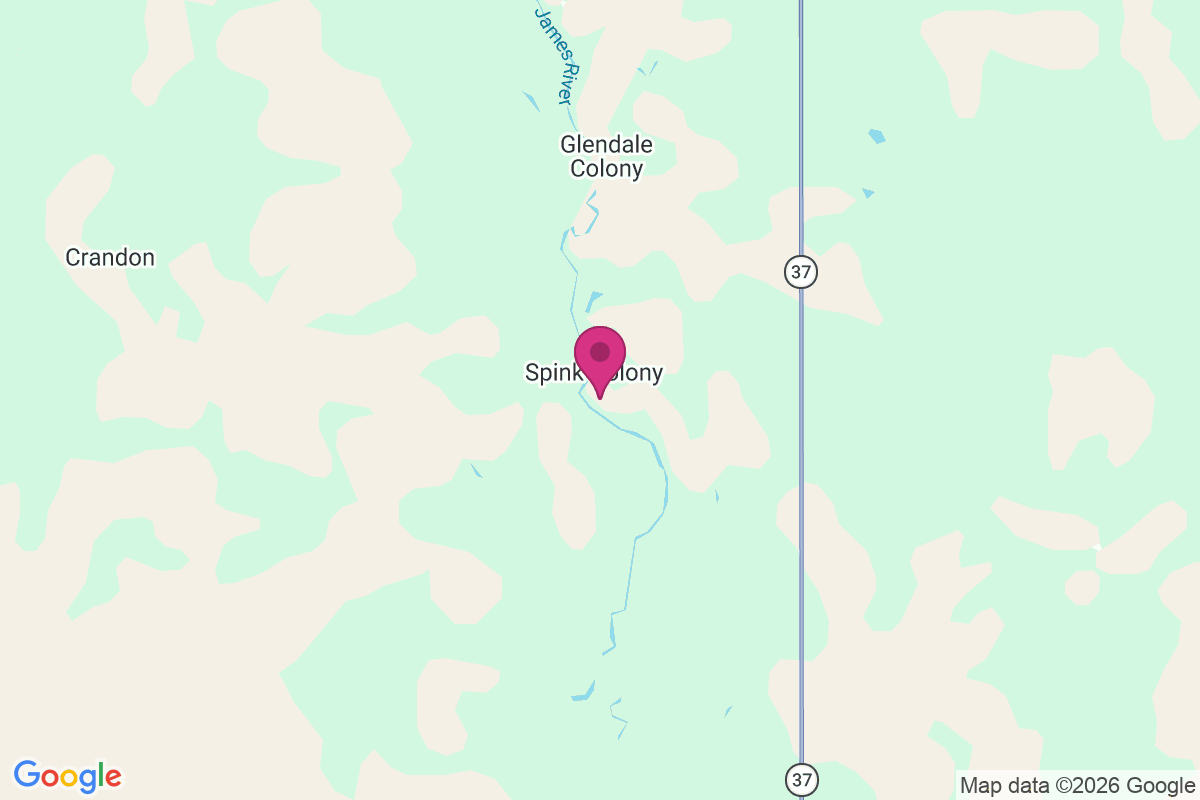 Carte de Spink Colony