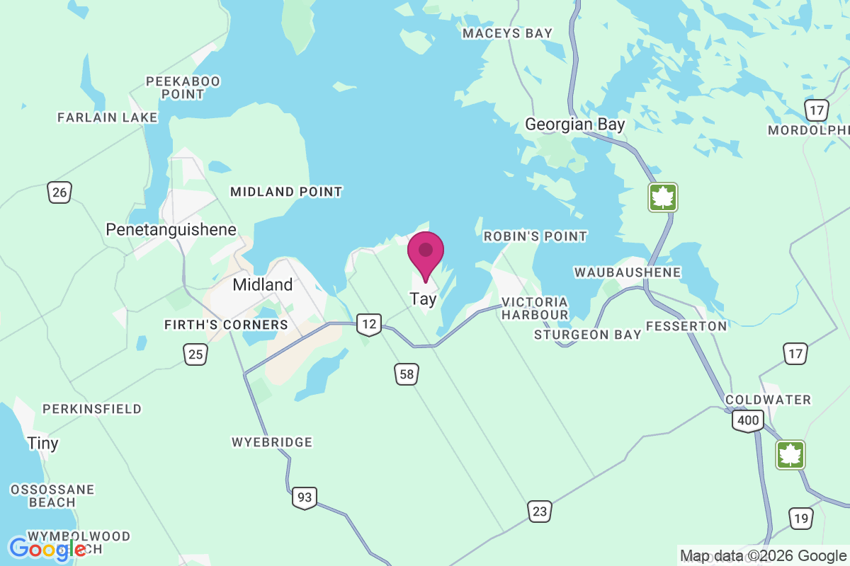 Carte de Port Mcnicoll