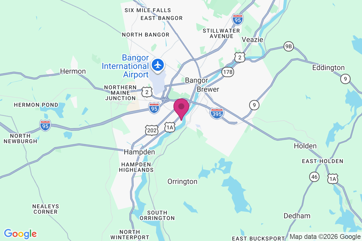 Carte de East Hampden