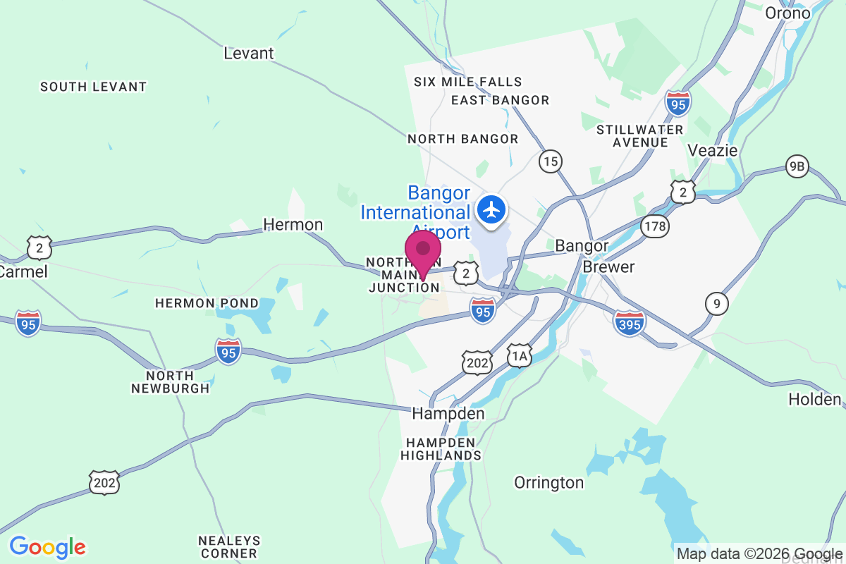 Carte de Northern Maine Junction