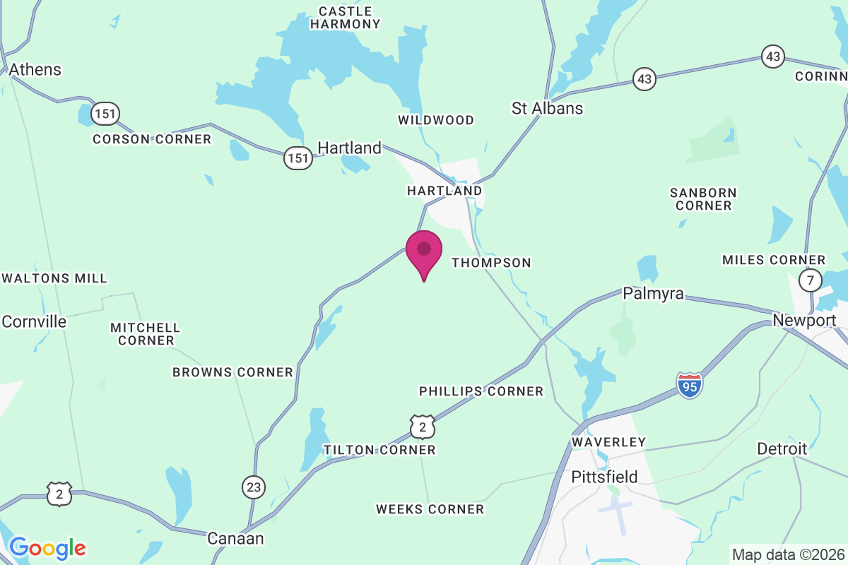 Carte de Thompson Corner