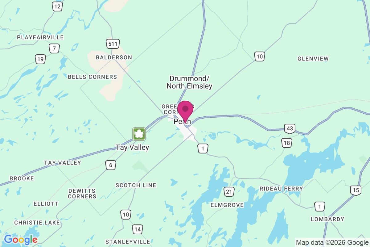 Carte de Rideau Ferry