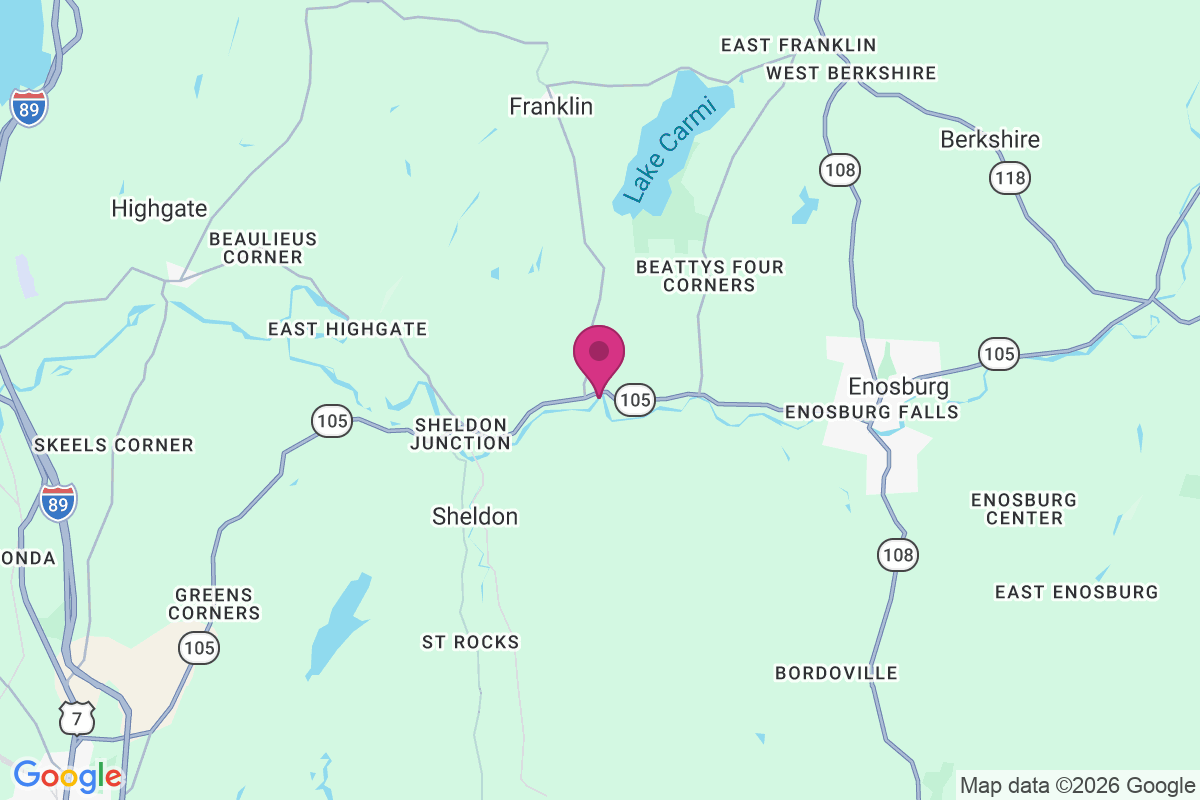 Carte de North Sheldon