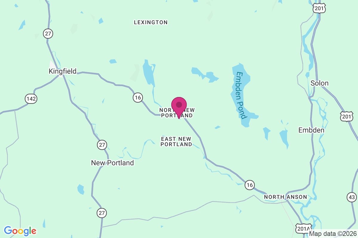 Carte de North New Portland