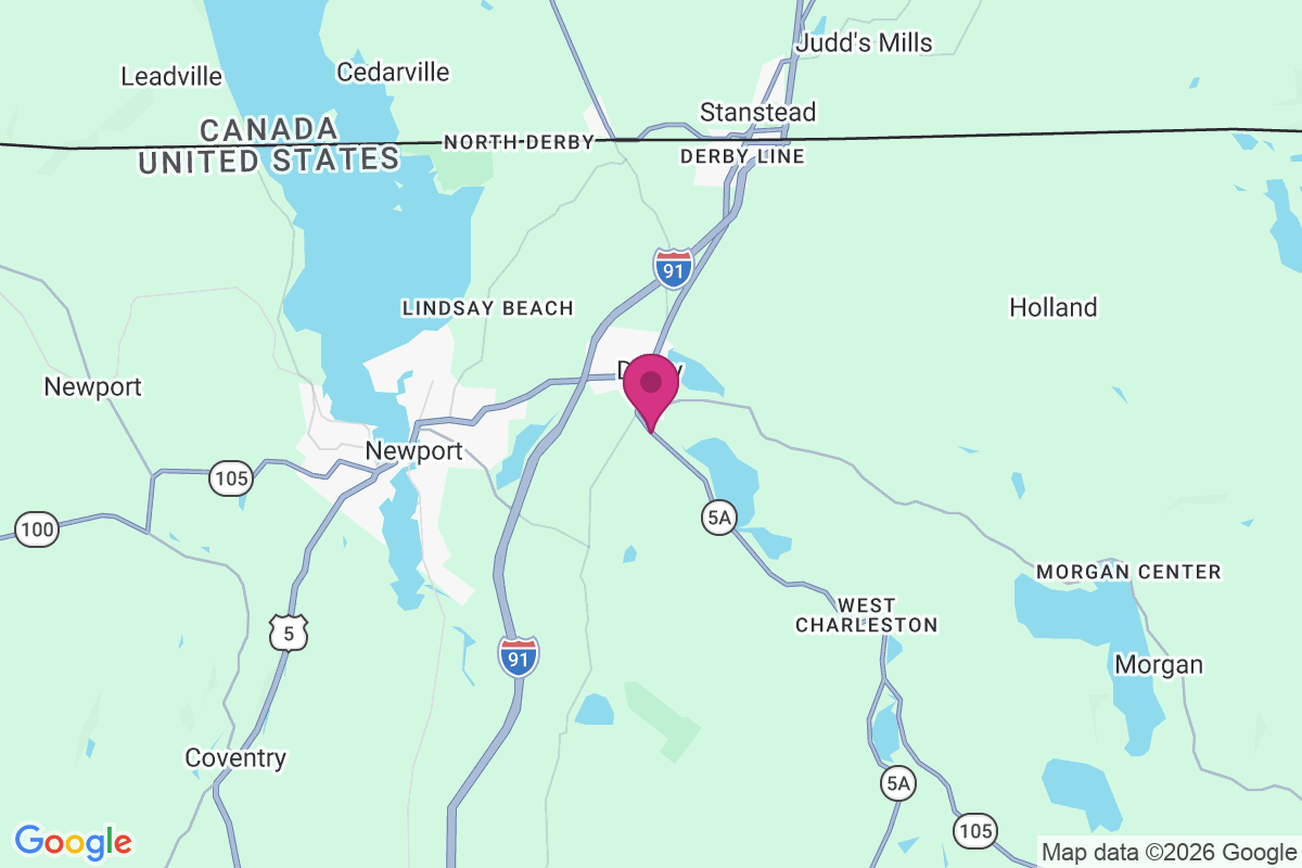 Carte de Derby Center