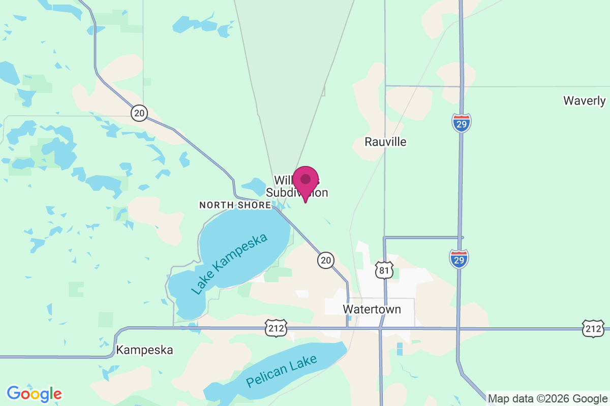 Carte de Williams Subdivision