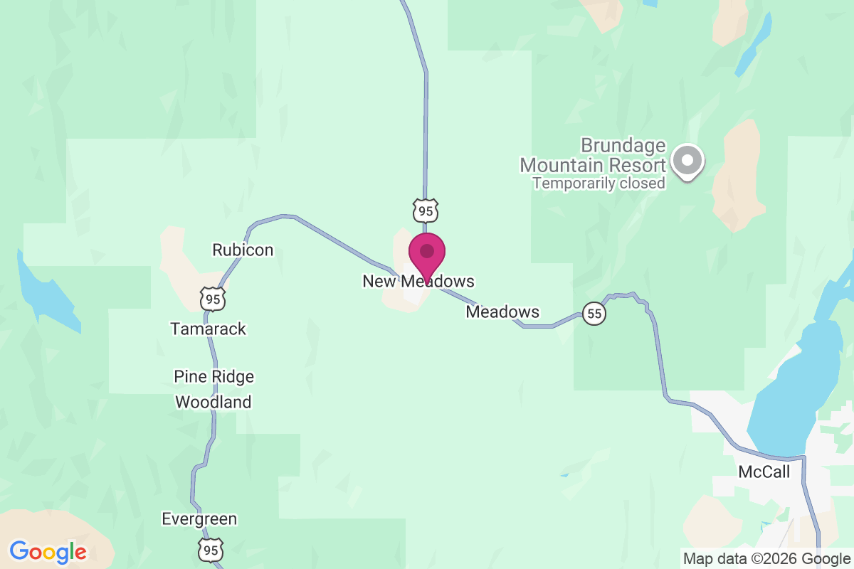 Carte de New Meadows
